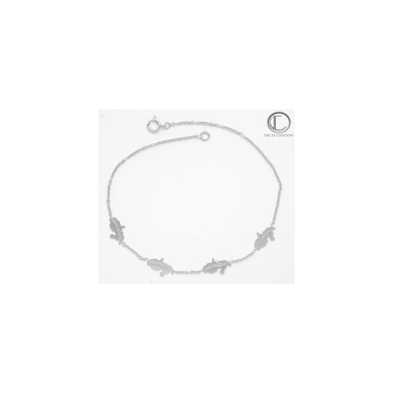 BRACELET CARTE MARTINIQUE.Or 750/1000