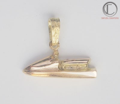 Pendentif Scooter de mers.Or 750/1000