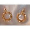 18k Gold Post Earrings