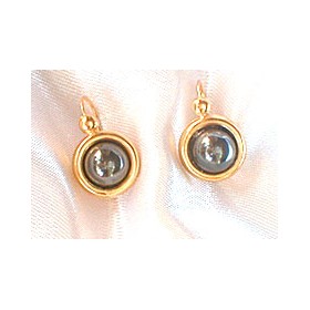 Boucles d'oreilles .Or 750/1000