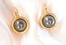 Boucles d'oreilles .Or 750/1000