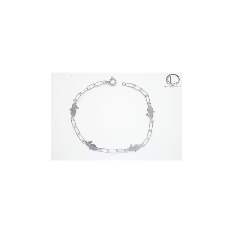 BRACELET CARTE MARTINIQUE.Or 750/1000