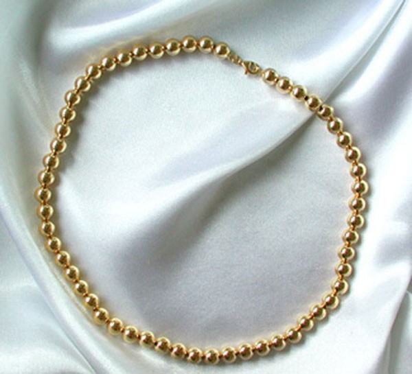 COLLIER GRAINS d' OR. OR750/1000
