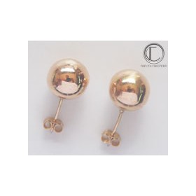 Boucles d'oreilles boules .Or 750/1000