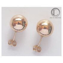 Boucles d'oreilles boules .Or 750/1000