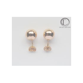 Boucles d'oreilles boules .Or 750/1000