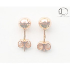Boucles d'oreilles boules .Or 750/1000