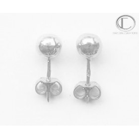 Boucles d'oreilles boules .Or 750/1000