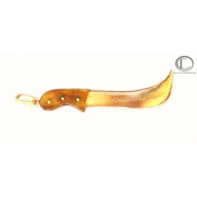 Pendentif coutelas.Or 750/1000