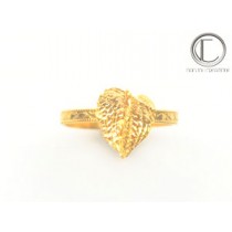 Bague Anthurium.Or 750/1000