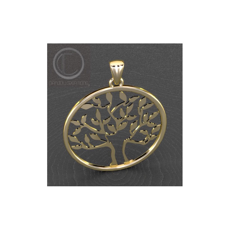 Tree of life pendants. gold 750/1000