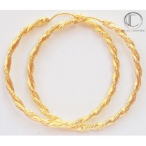 boucles doreilles creoles.Or 750/1000