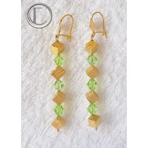 Boucles d oreilles cubes.Or 750/1000