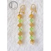 Boucles d oreilles cubes.Or 750/1000