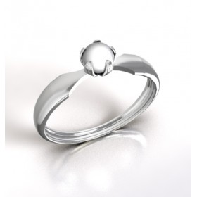 BAGUE STELLA PEARL.Or 750/1000
