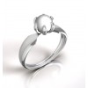 BAGUE STELLA.Or 750/1000