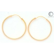 boucles d'oreilles creoles.Or 750/1000