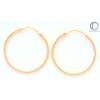 boucles d'oreilles creoles.Or 750/1000