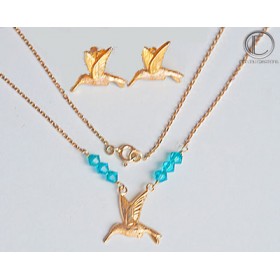 PARURE COLIBRI.OR750/1000