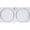 boucles d'oreilles creoles.Or 750/1000