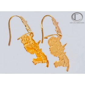 Card Earrings.Gold 750/1000