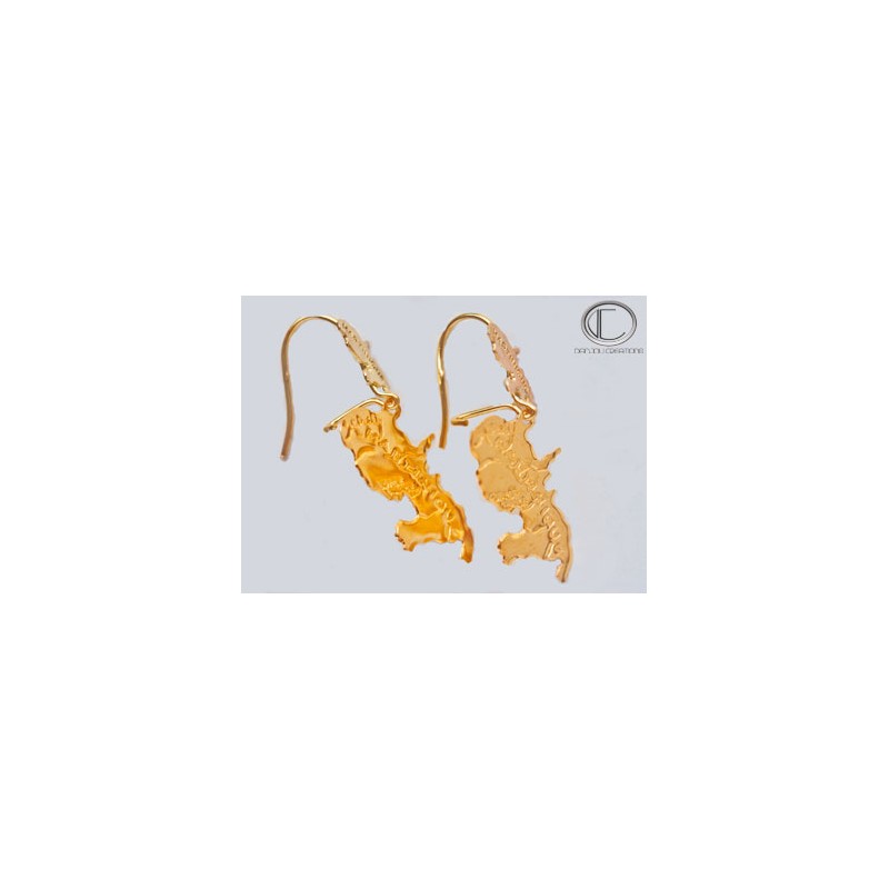Boucles d'oreilles cartes .Or 750/1000