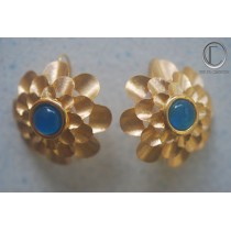Boucles d' oreilles Nid de guèpes.Or 750/1000