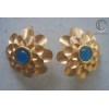 Boucles d' oreilles Nid de guèpes.Or 750/1000