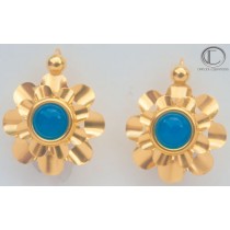 Boucles d' oreilles Nid de guèpes.Or 750/1000