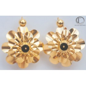 Boucles d' oreilles Nid de guèpes.Or 750/1000