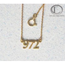 Collier 9 7 2.Or 750/1000