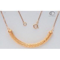 SUGAR  CANES NECKLACE.OR 750/1000