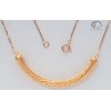 COLLAR  CANAS DE AZUCAR.ORO 750/1000