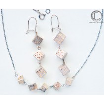 PARURE CUBES.OR 750/1000