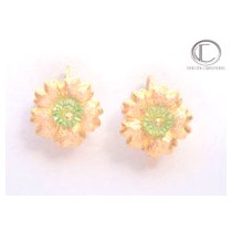 BOUCLE ENFANT MARGUERITE .OR750/1000