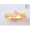 18k White Gold Five-Stone Sapphire and Diamond Band