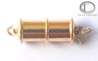 BARREL. 750/1000 GOLD