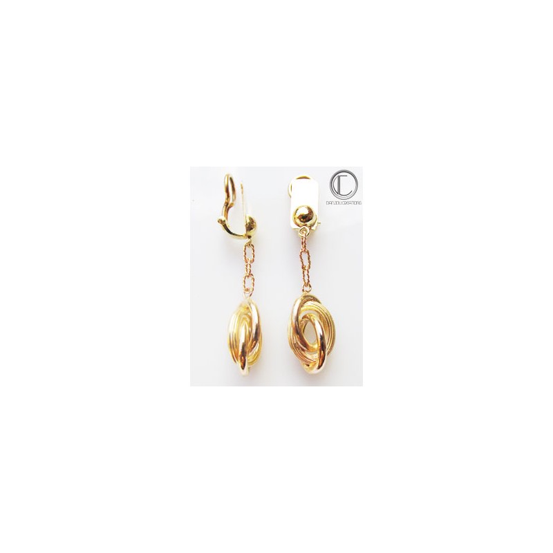 BOUCLES FORCATS .Or 750/1000 BOUCLES FORCATS PENDANTS POUR OREILLES...