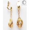 BOUCLES FORCATS .Or 750/1000