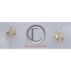 BOUCLES MAILLE MARINE.OR 750/1000