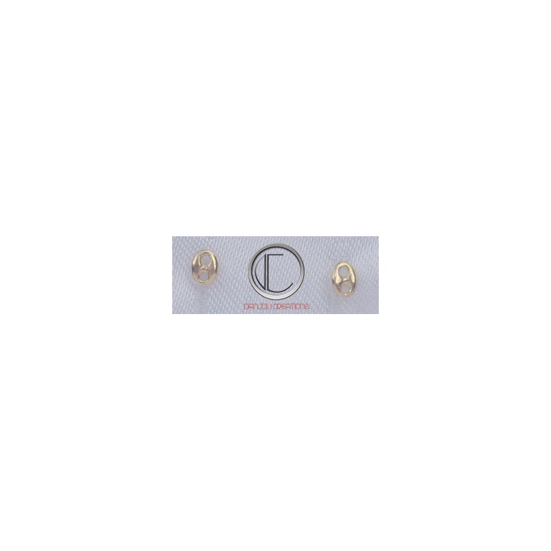 BOUCLES MAILLE MARINE.OR 750/1000