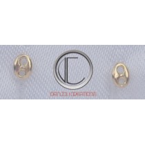 BOUCLES MAILLE MARINE.OR 750/1000