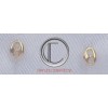 BOUCLES MAILLE MARINE.OR 750/1000