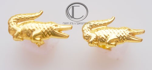 BOUCLES CROCODILE.OR 750/1000