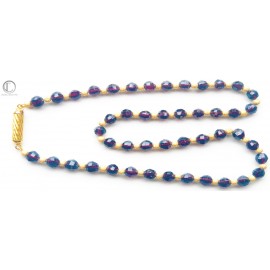 Collier Grenats naturels .Or 750/1000