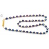 Necklace garnet NATURAL . Gold 750/1000