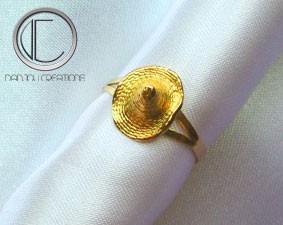 ANILLO BAKOUA.Oro 750/1000