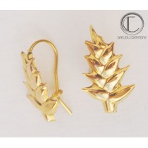 BOUCLES D OREILLES BALISIER.OR 750/1000