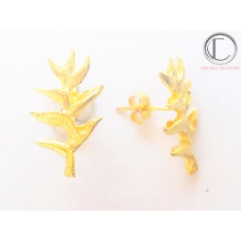 BOUCLES D OREILLES BALISIER.OR 750/1000