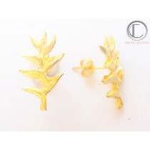 BOUCLES D OREILLES BALISIER.OR 750/1000